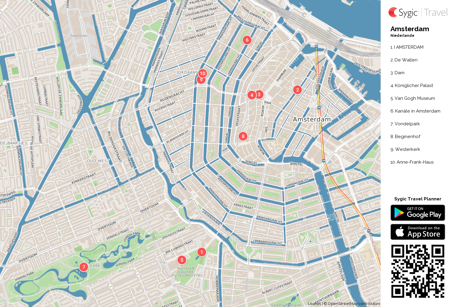 Karte Von Amsterdam Ausdrucken Sygic Travel