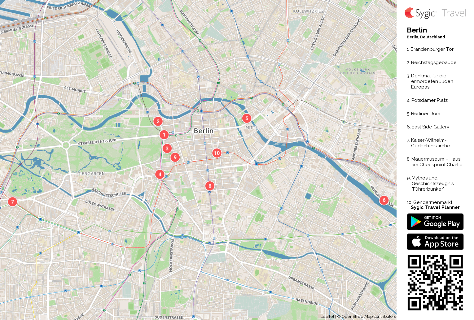 Karte Von Berlin Ausdrucken Sygic Travel