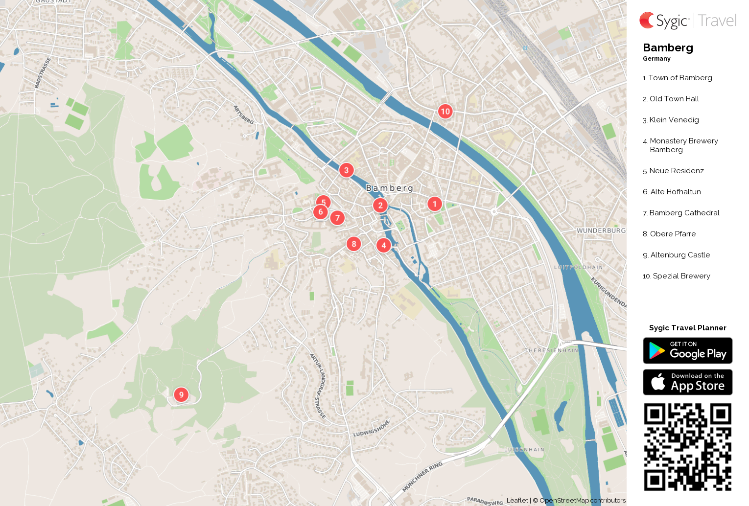 Bamberg Printable Tourist Map 87609 ?fileType=png