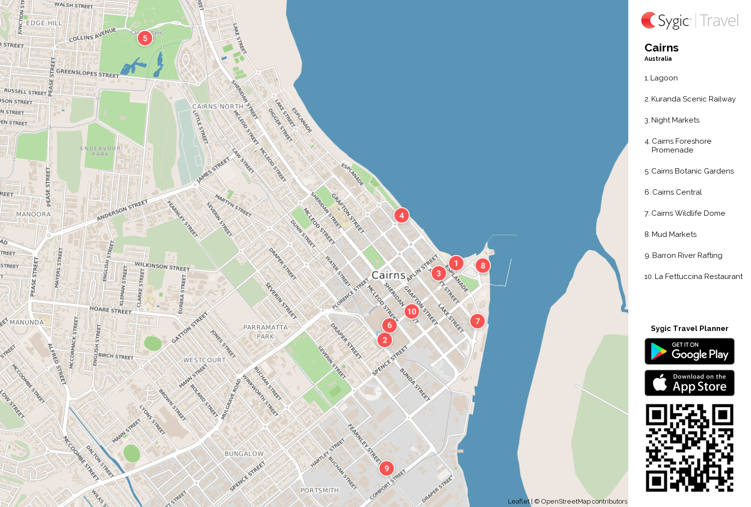 cairns-printable-tourist-map