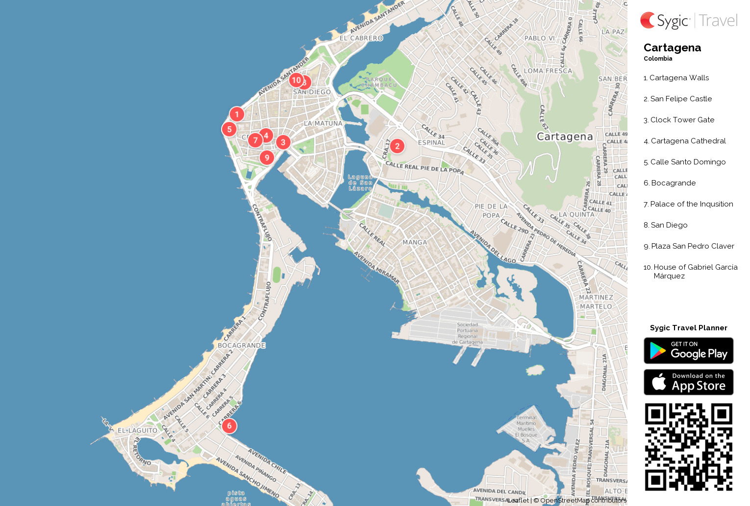 cartagena-printable-tourist-map