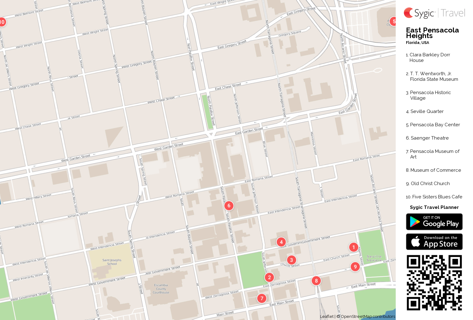 east-pensacola-heights-printable-tourist-map