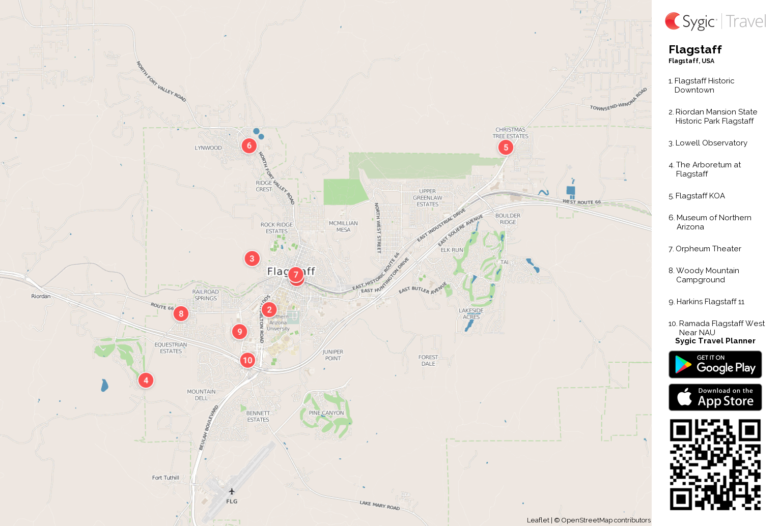 Flagstaff Printable Tourist Map 87583 ?fileType=png