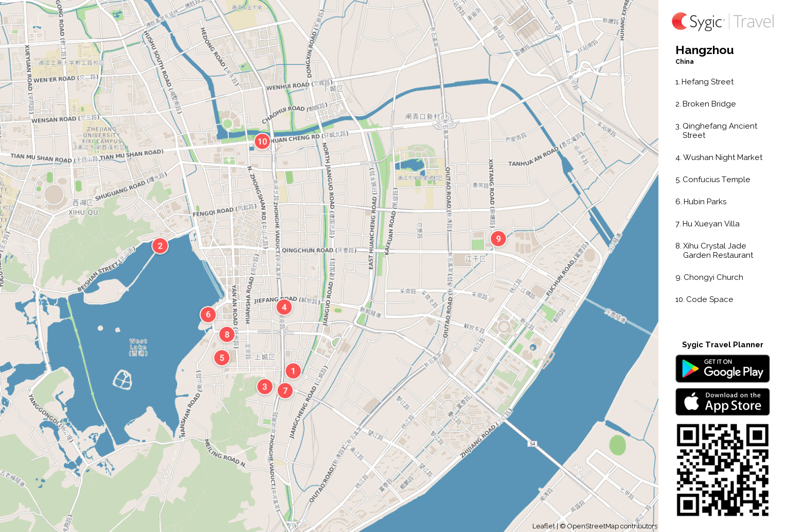 hangzhou map