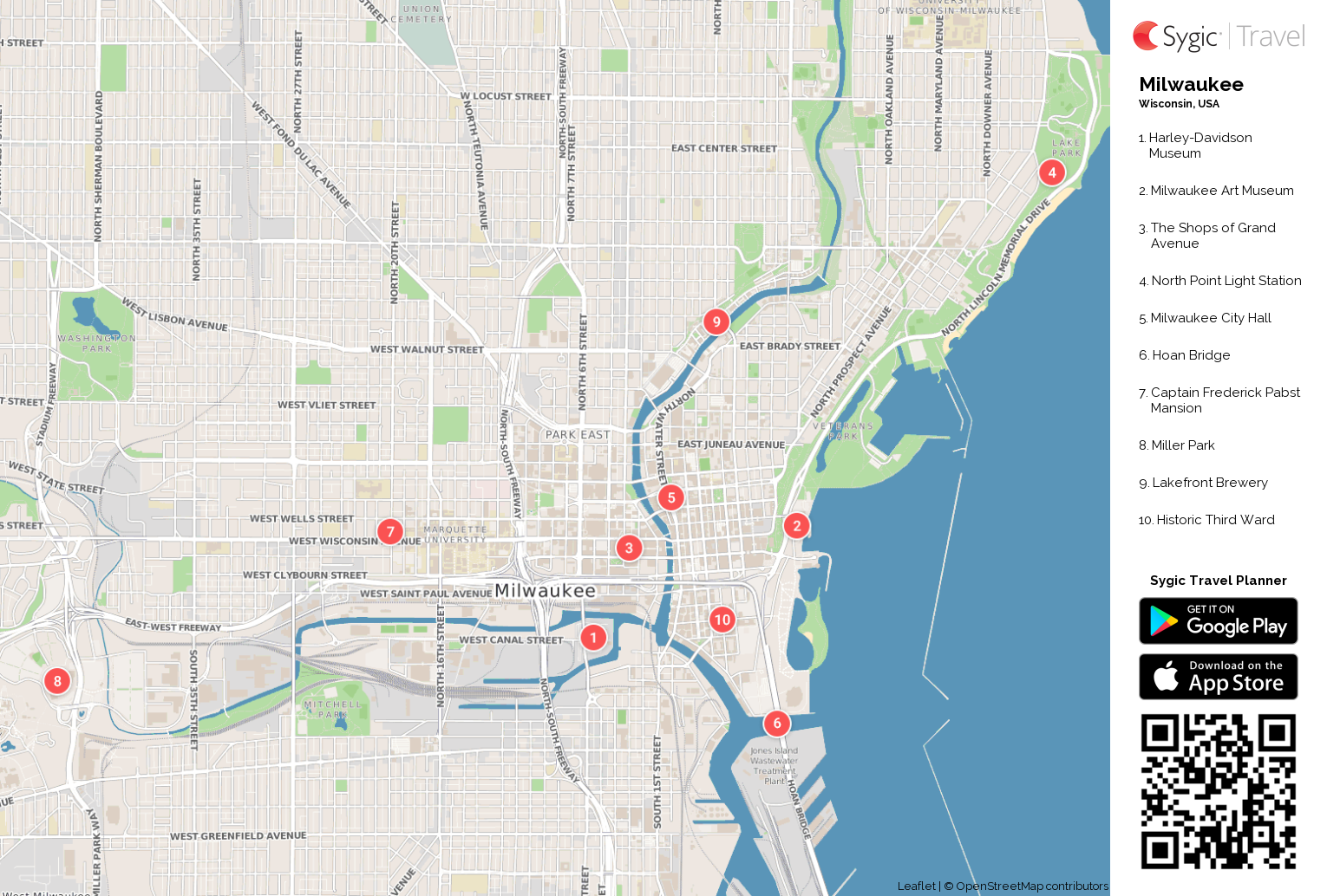Milwaukee Printable Tourist Map 87441 ?fileType=png
