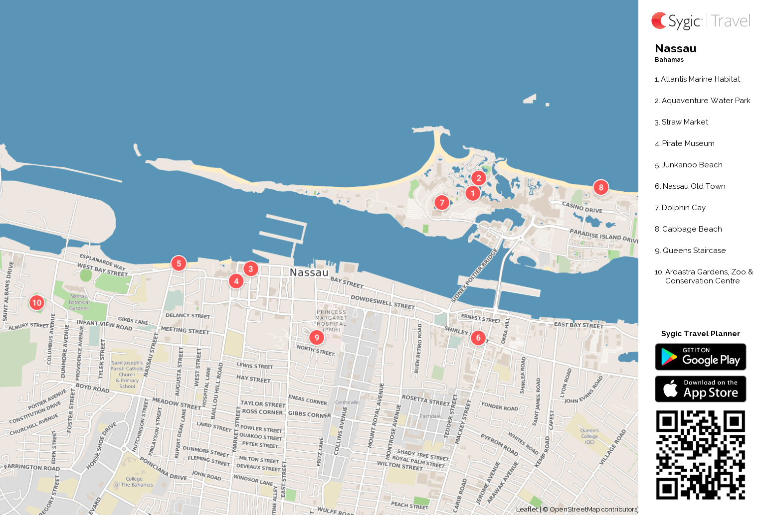 Nassau Tourist Map: Your Ultimate Guide to Navigating Paradise