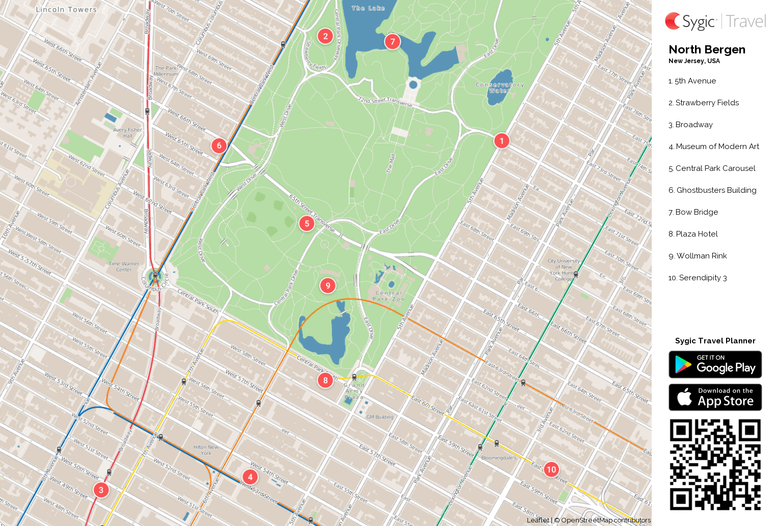 Map Of North Bergen
