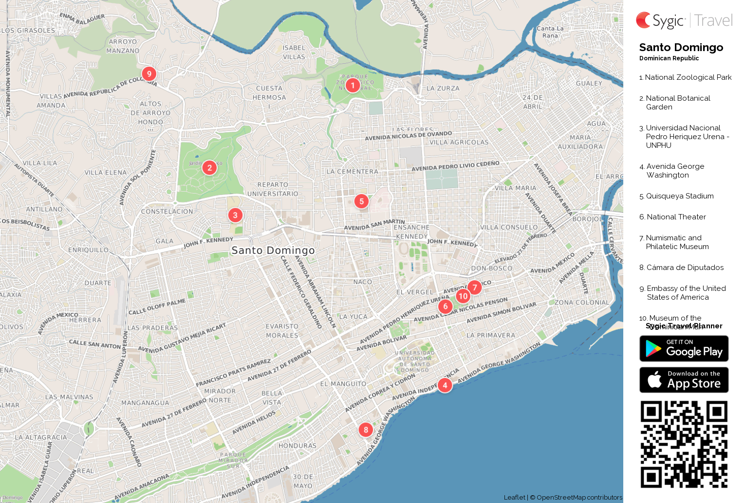 Santo Domingo Printable Tourist Map 87301 ?fileType=png