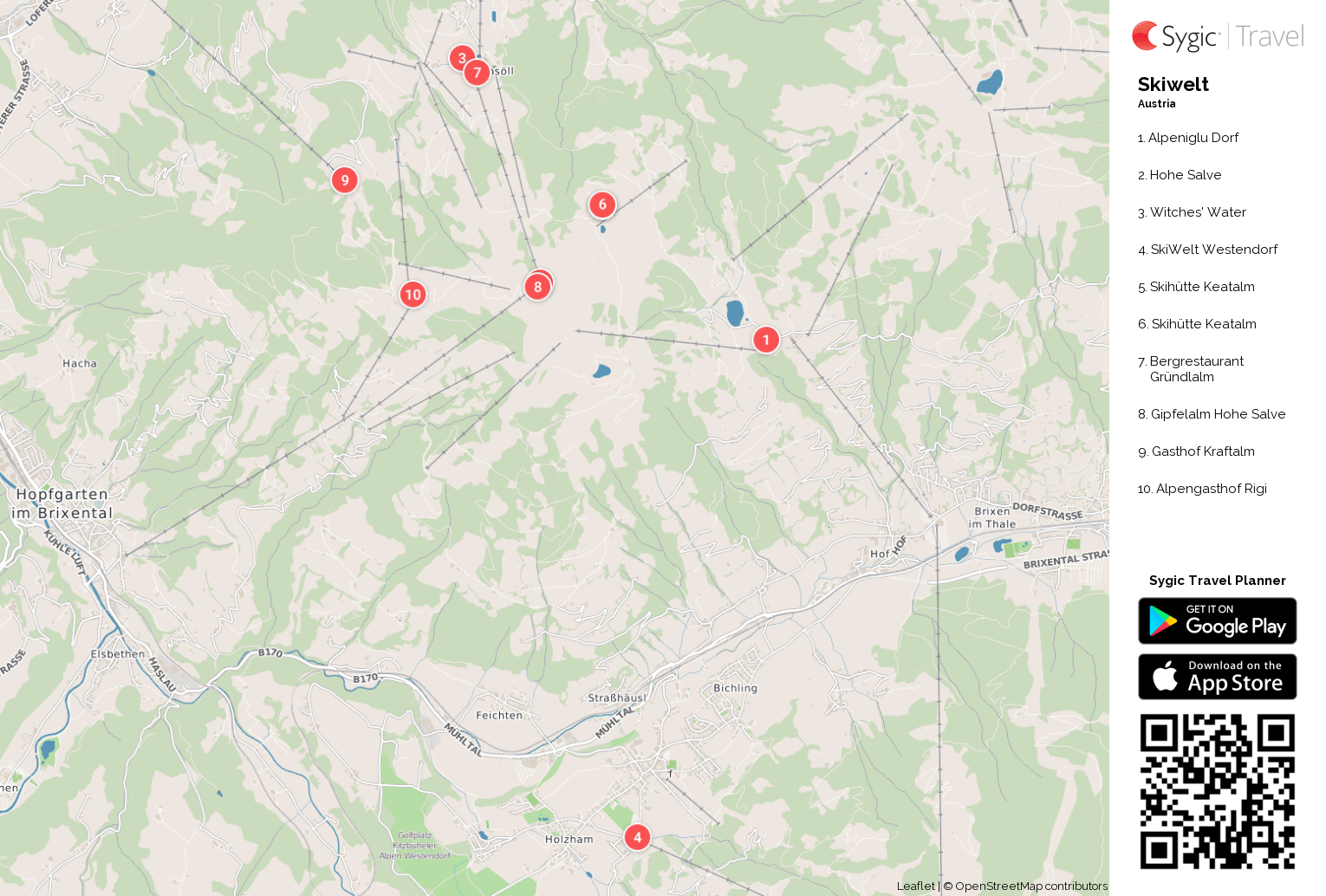 skiwelt-printable-tourist-map