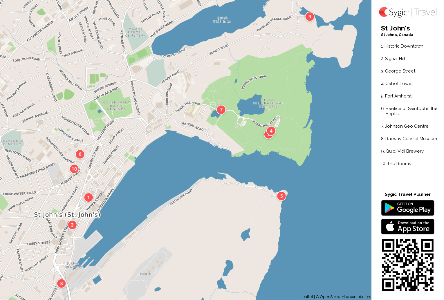 st-john-s-printable-tourist-map