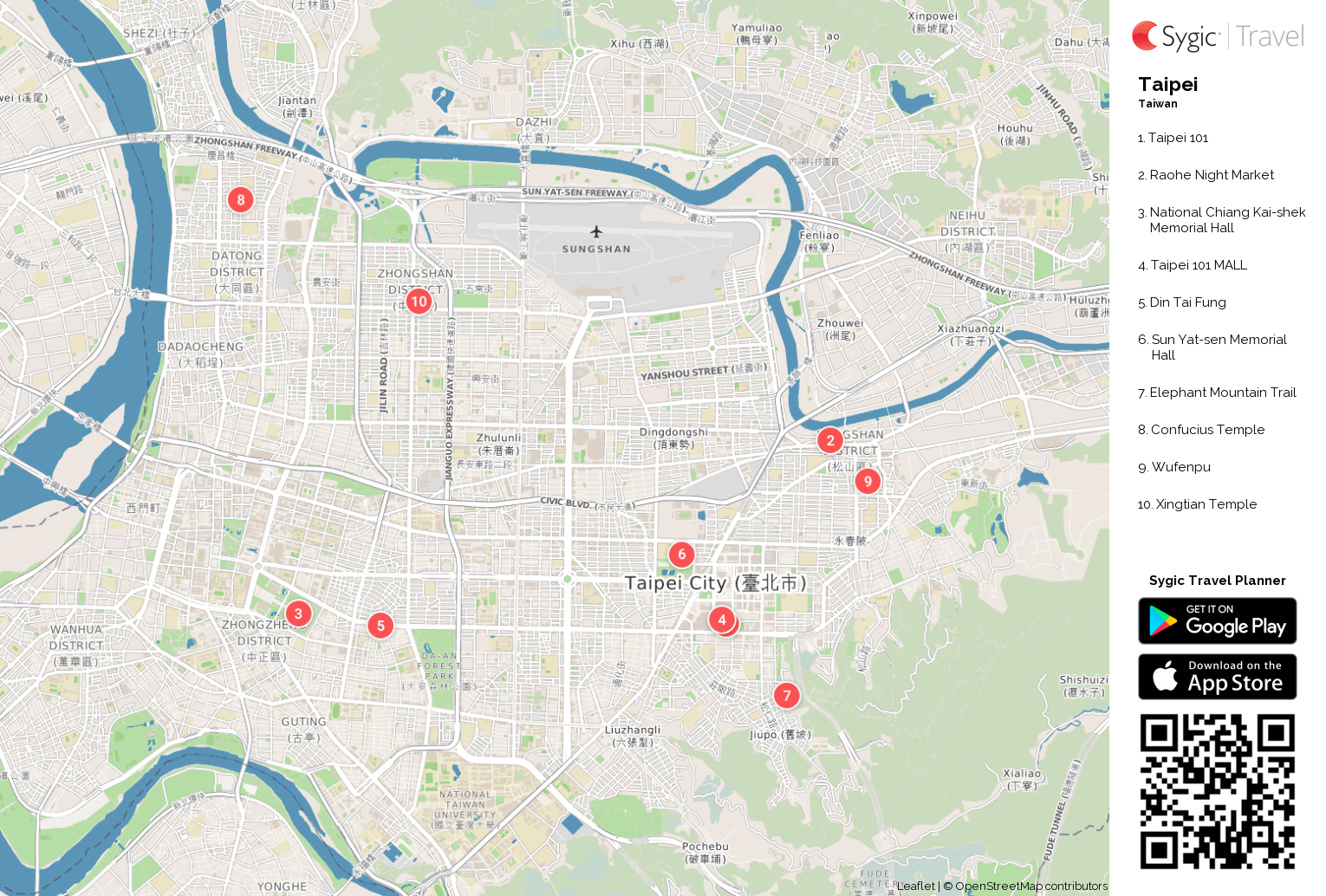 taipei-printable-tourist-map