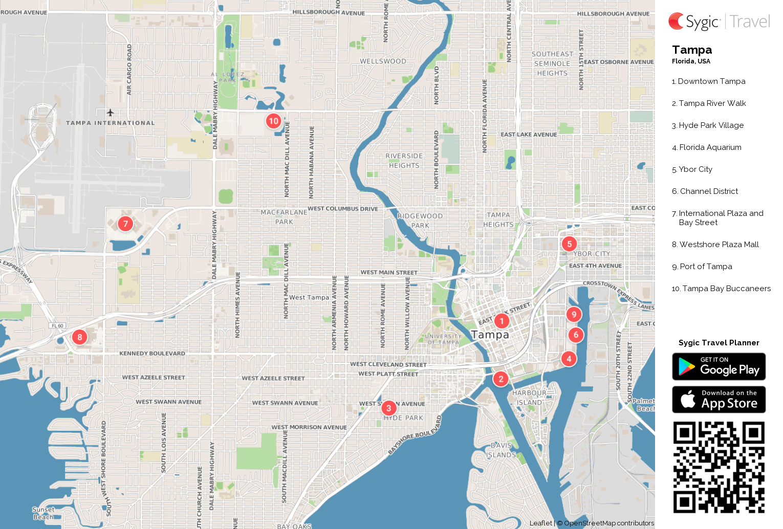 tampa-printable-tourist-map