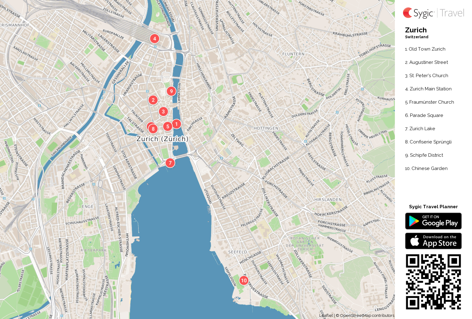 zurich-printable-tourist-map