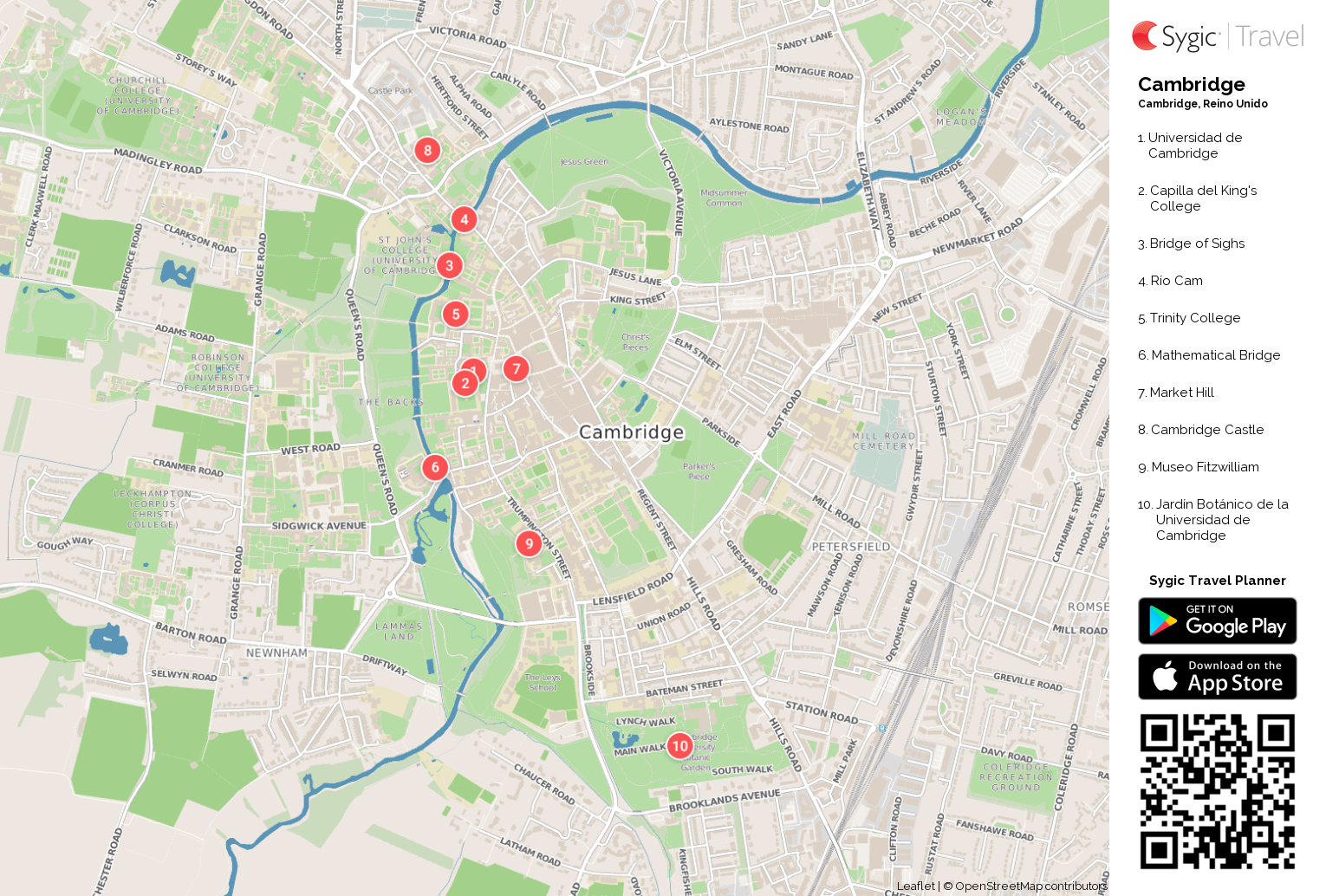 Cambridge Mapa Mapa cambridge-mapa-mapa