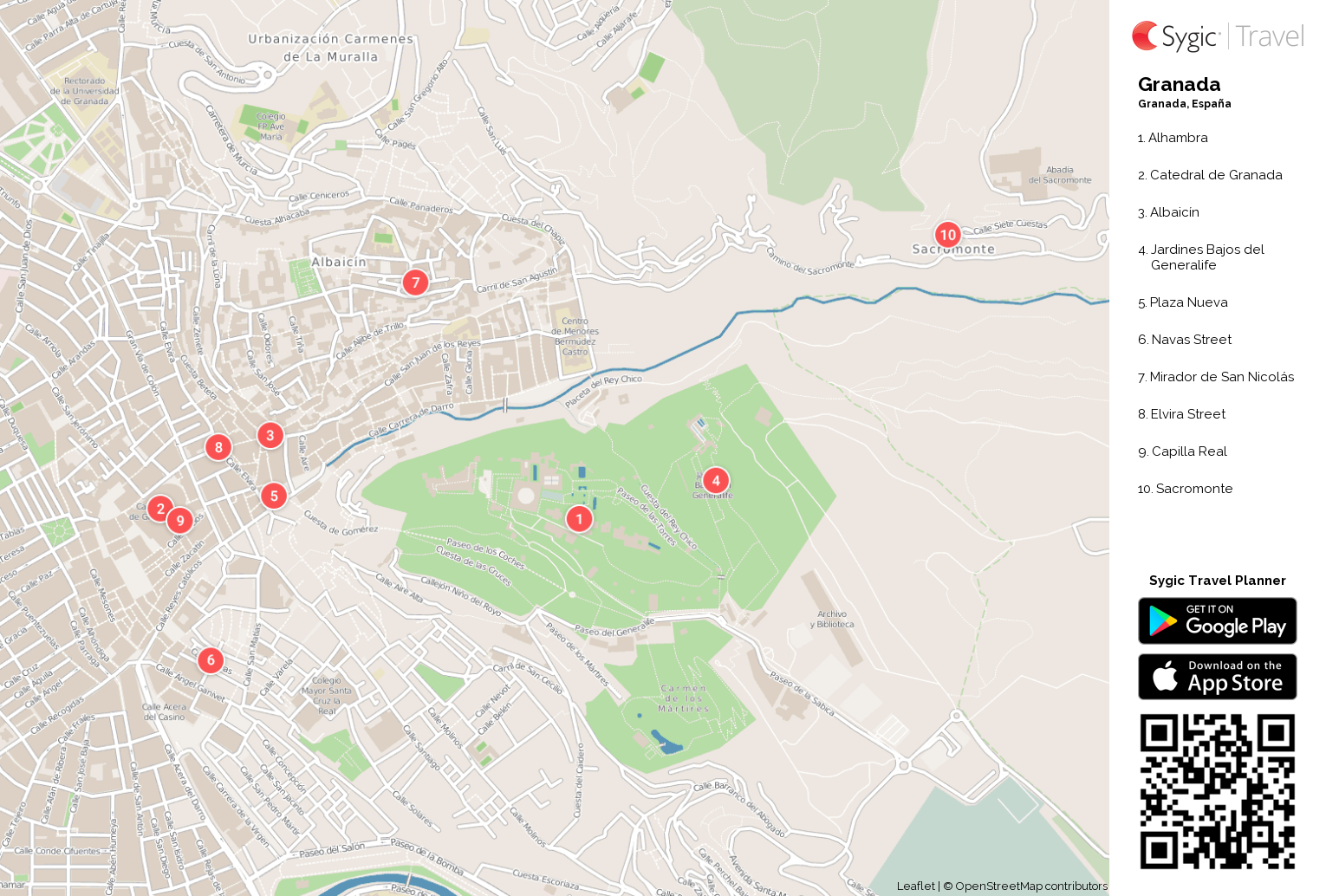 granada-mapa-turistico-para-imprimir