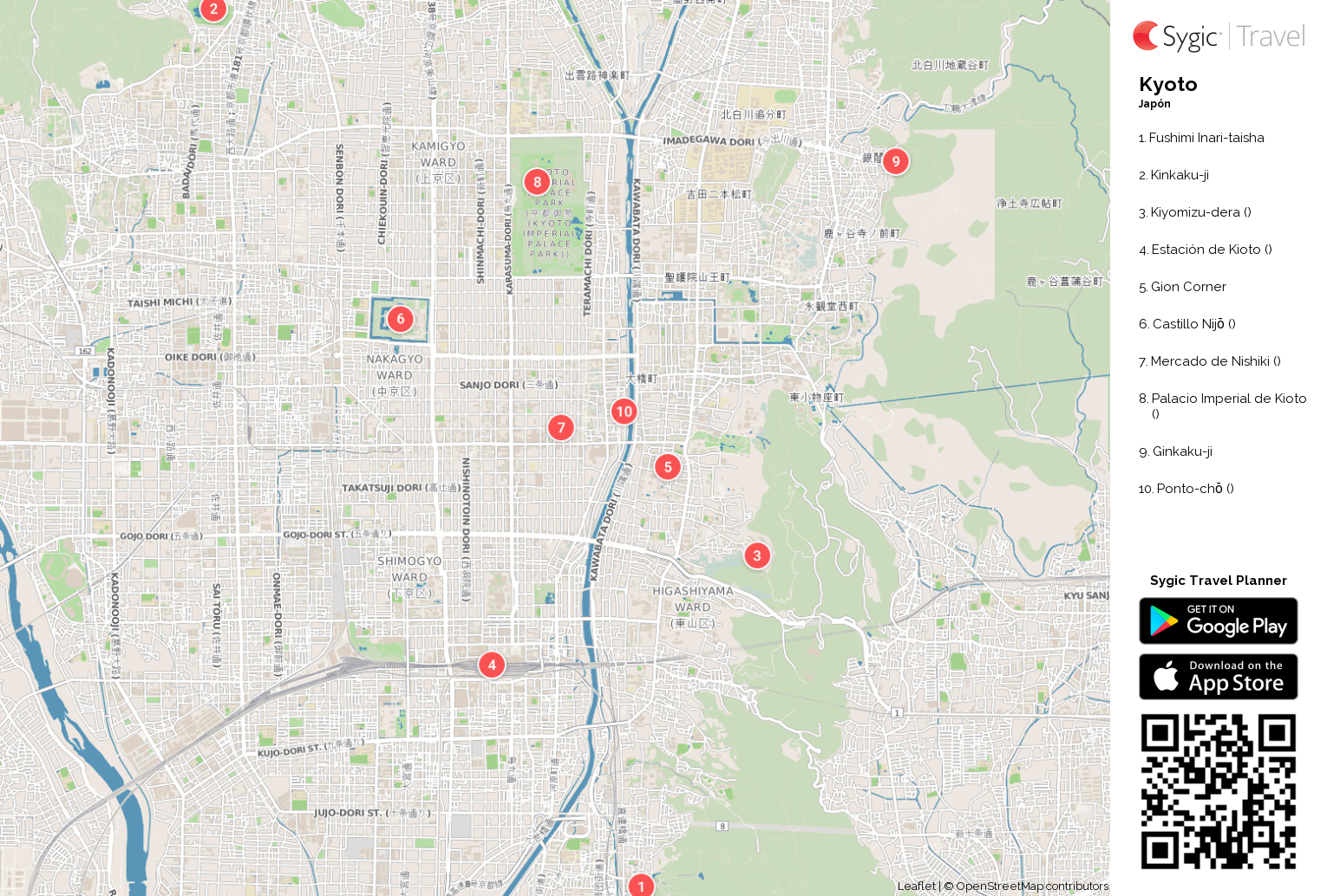 Printable Map Of Kyoto Printable Map Of Kyoto