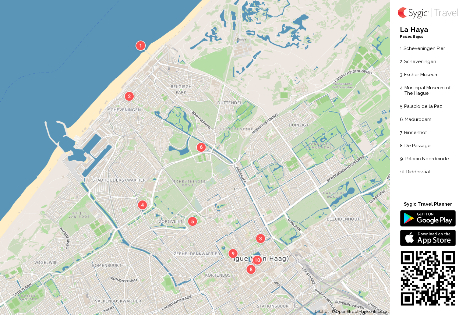 la-haya-mapa-turistico-para-imprimir