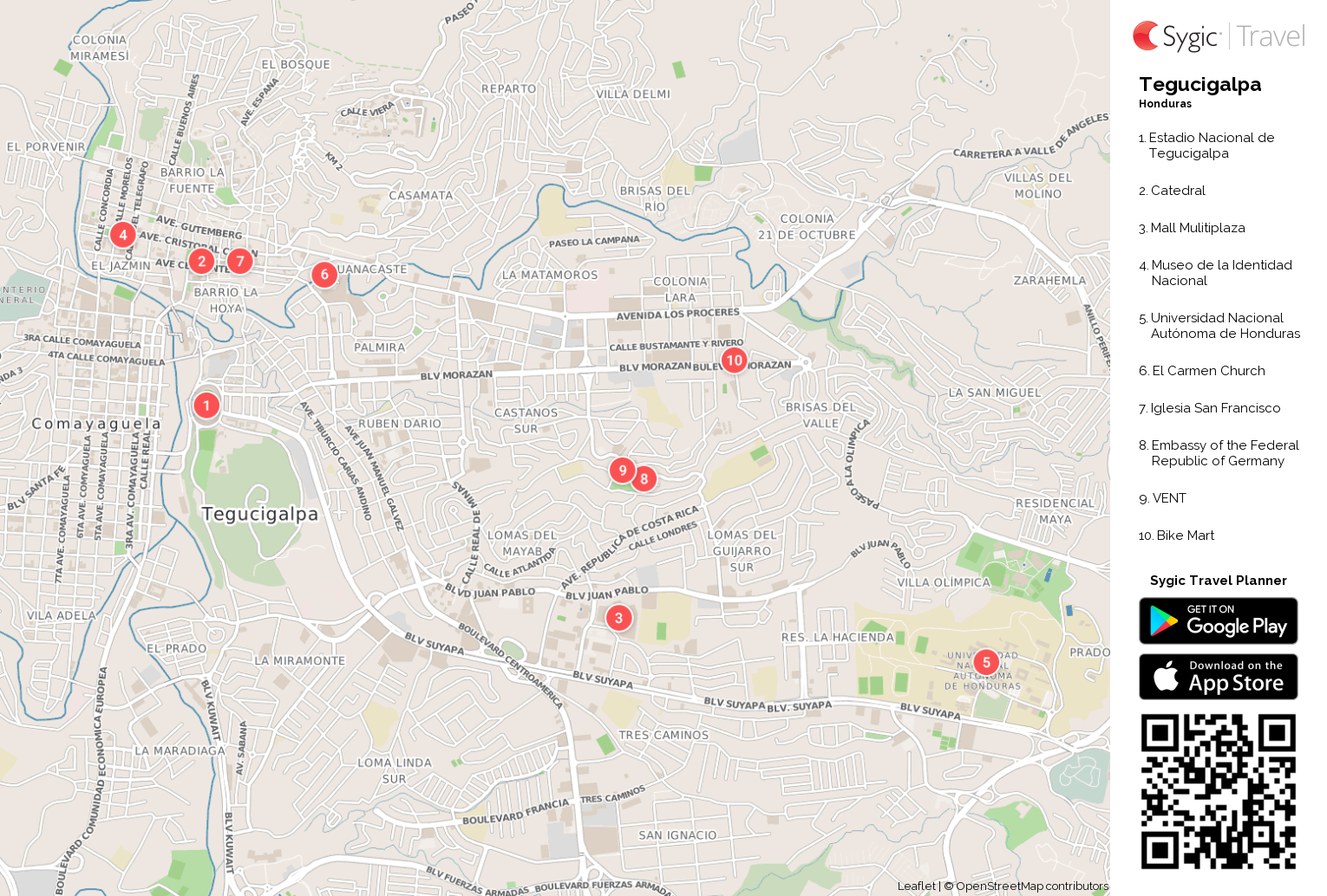 tegucigalpa-mapa-turistico-para-imprimir
