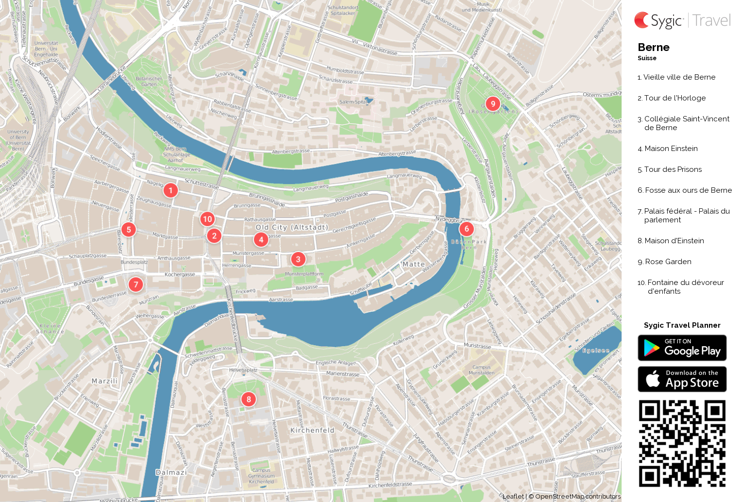 Berne Carte Voyage Carte Plan Berne Carte Voyage Carte Plan