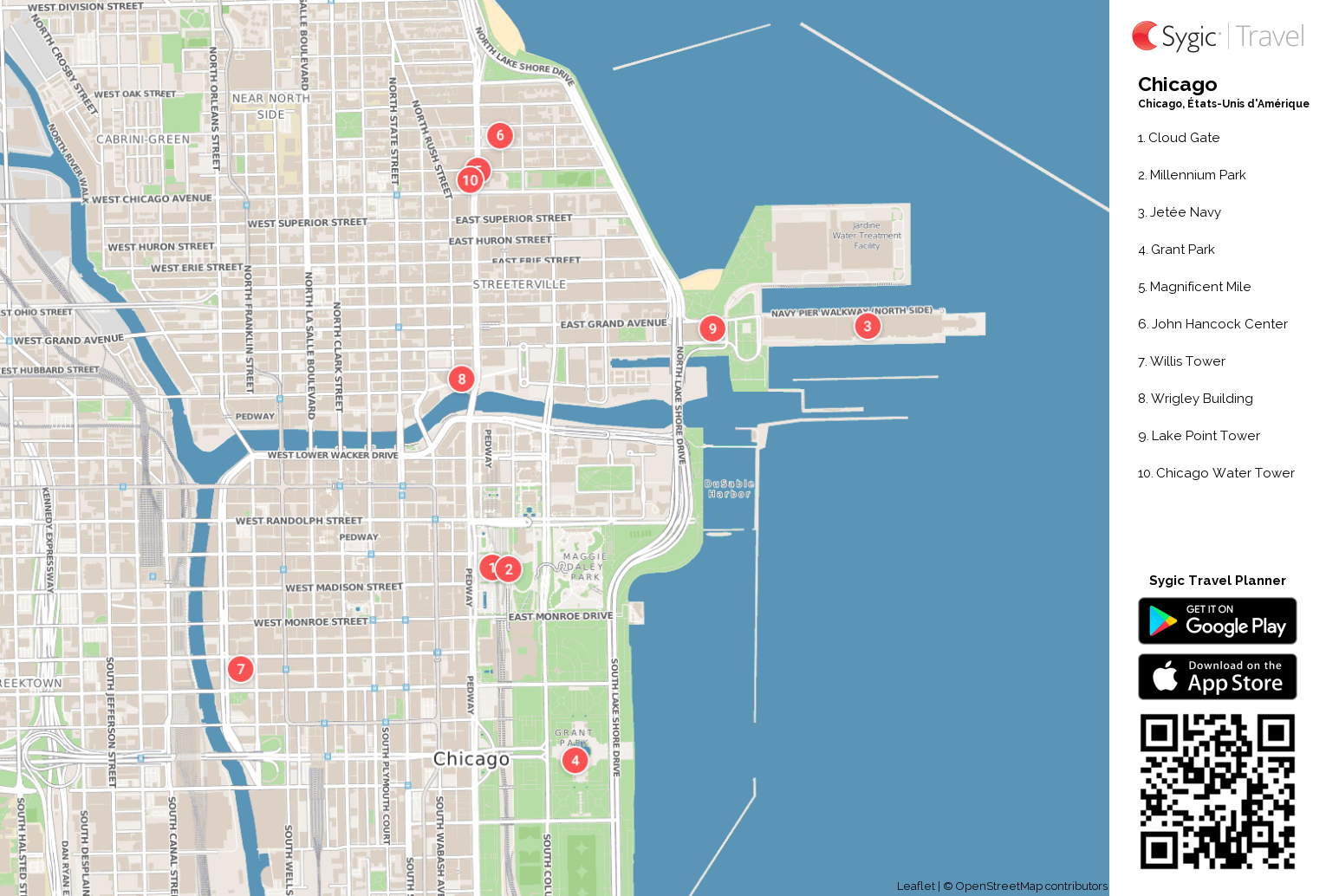 Plan De Chicago Vacances Arts Guides Voyages laramie-wyoming-worldatlas