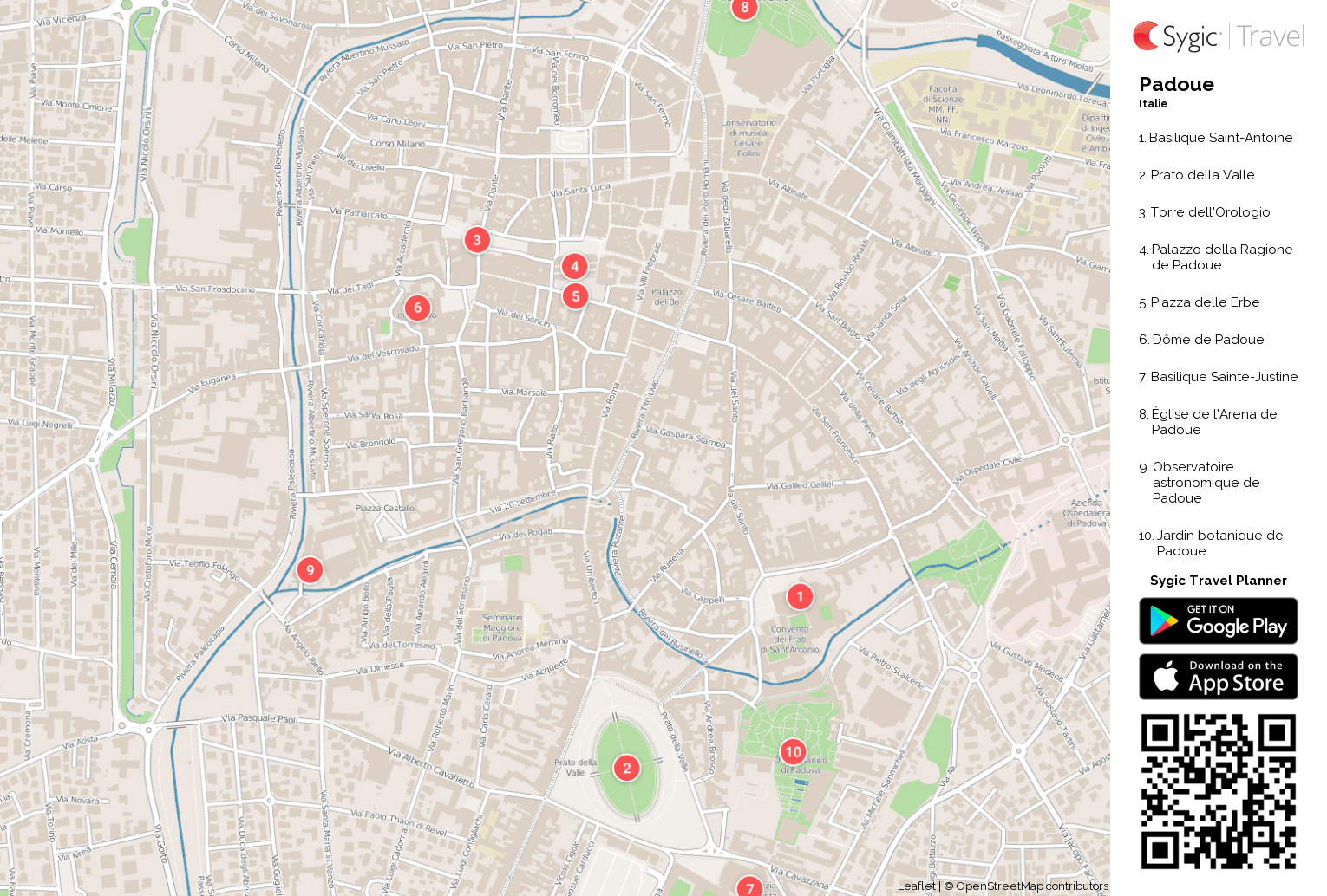 padoue-carte-touristique-imprimable