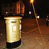 Gold Postbox