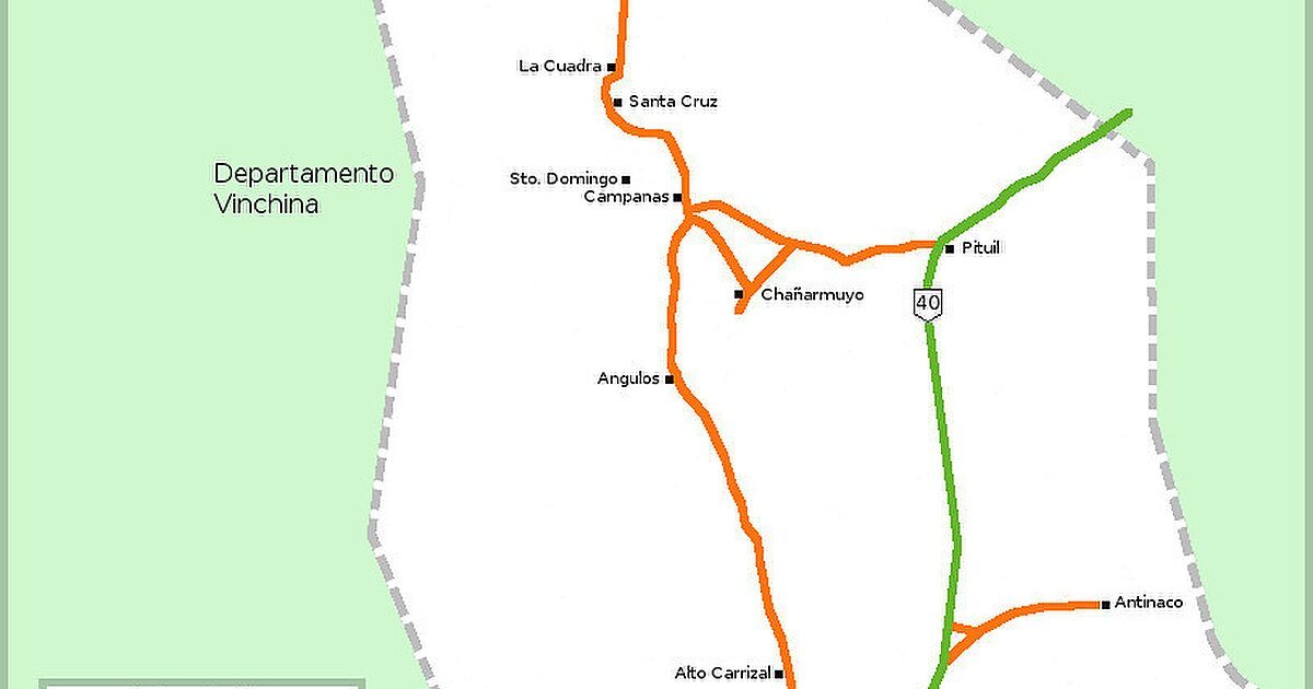 Departamento Famatina en La Rioja, Argentina Tripomatic