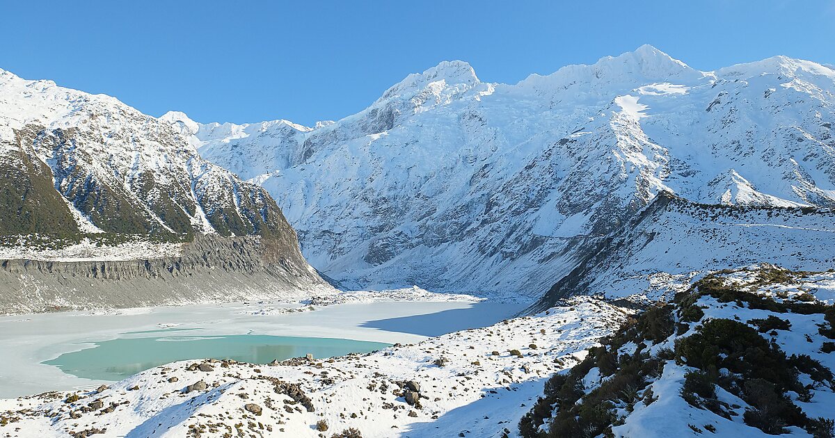 Parque nacional Aoraki/Mount Cook en Canterbury, Nueva Zelanda Sygic