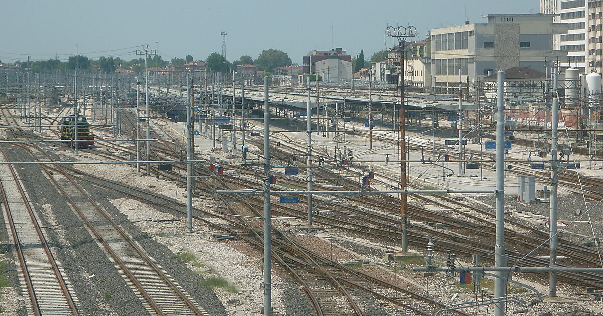 Venezia Mestre railway station in Venice, Italy Tripomatic