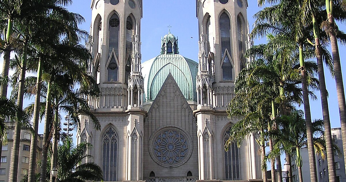 São Paulo Cathedral : Se Cathedral Sao Paulo Brazil Stock Image Image Of Paulo History 107536859 : Catedral metropolitana de são paulo), also known as the see cathedral (portuguese: