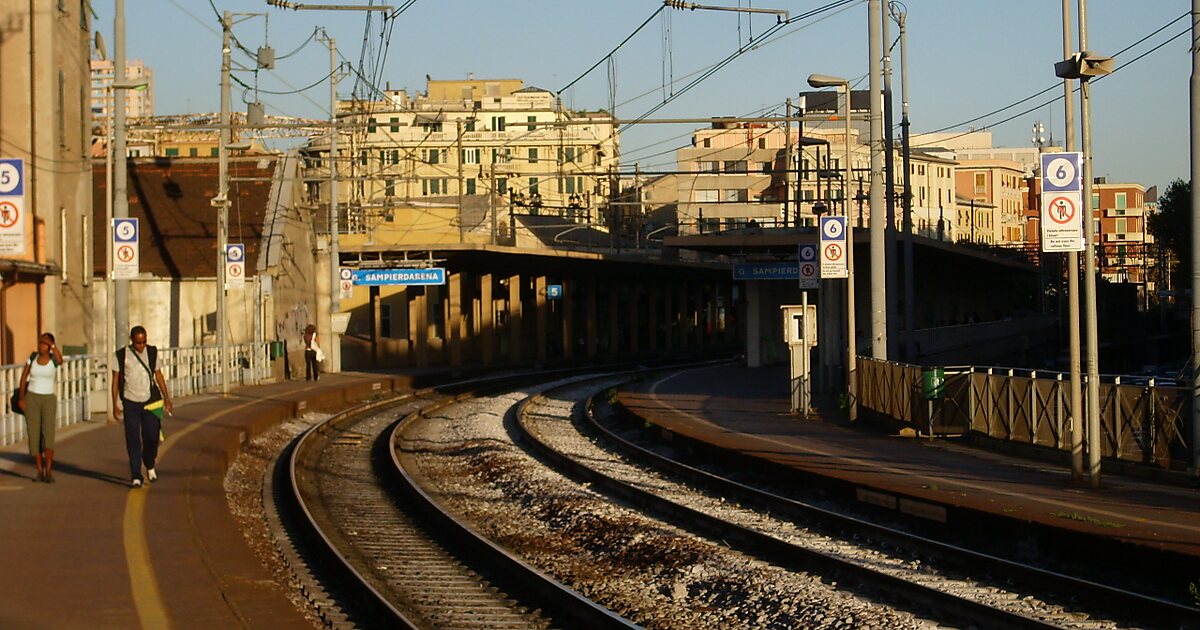 Genova Sampierdarena railway station in Genoa, Italy Sygic Travel