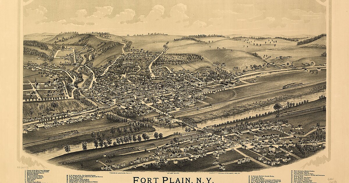 Fort Plain Contiguous United States, Stati Uniti d'America Sygic Travel