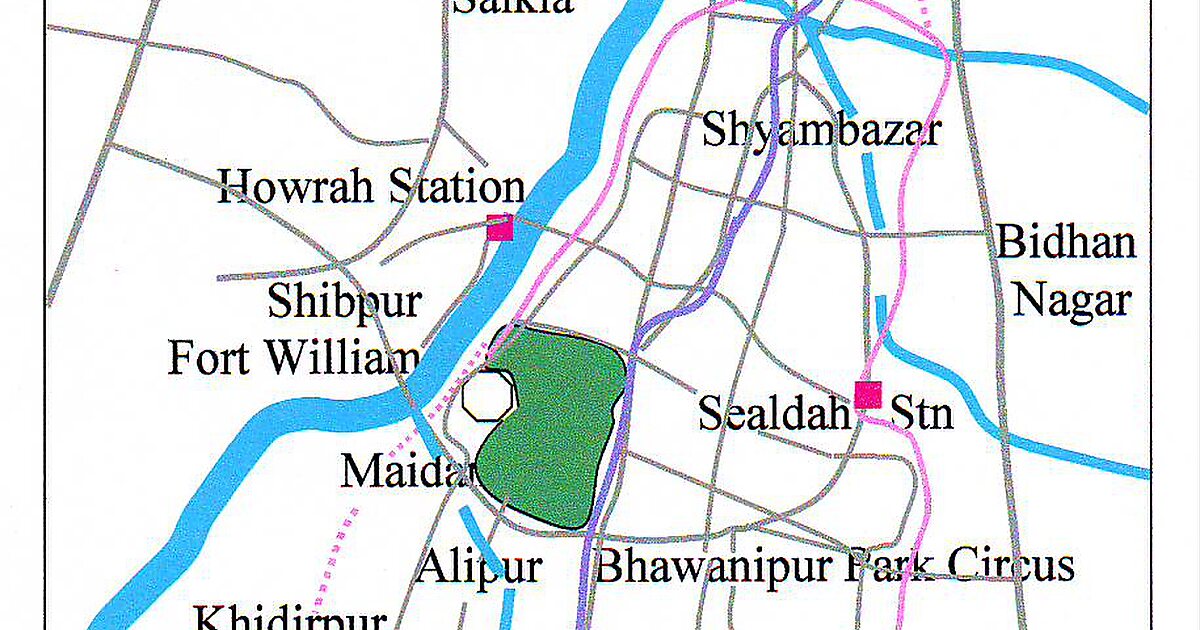 Kolkata Railway Station Map Kolkata Railway Station In Kolkata | Sygic Travel