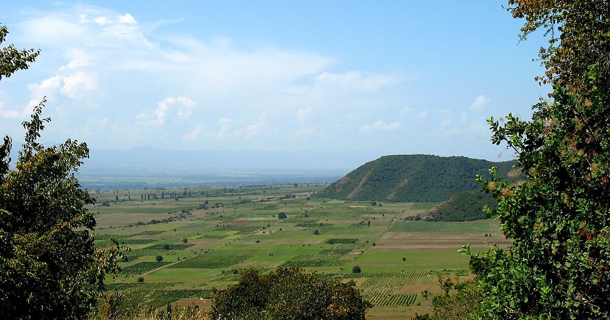 Грузия река алазани