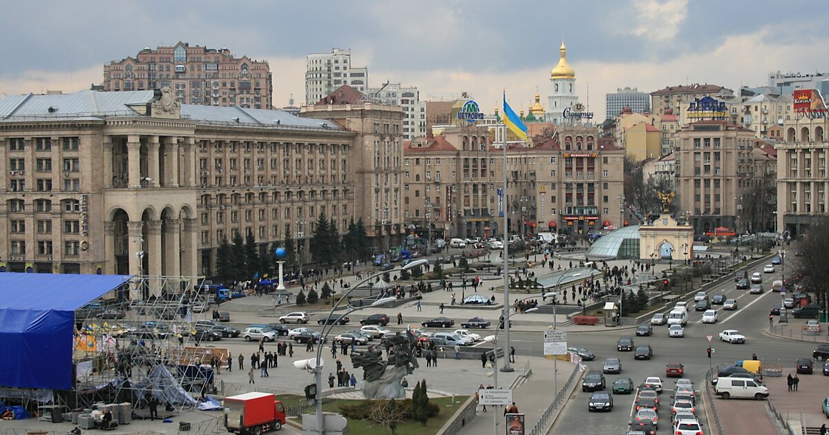 Фото крещатика в киеве