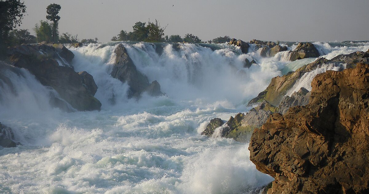 Khone Phapheng Falls in Champasak province, Laos | Tripomatic