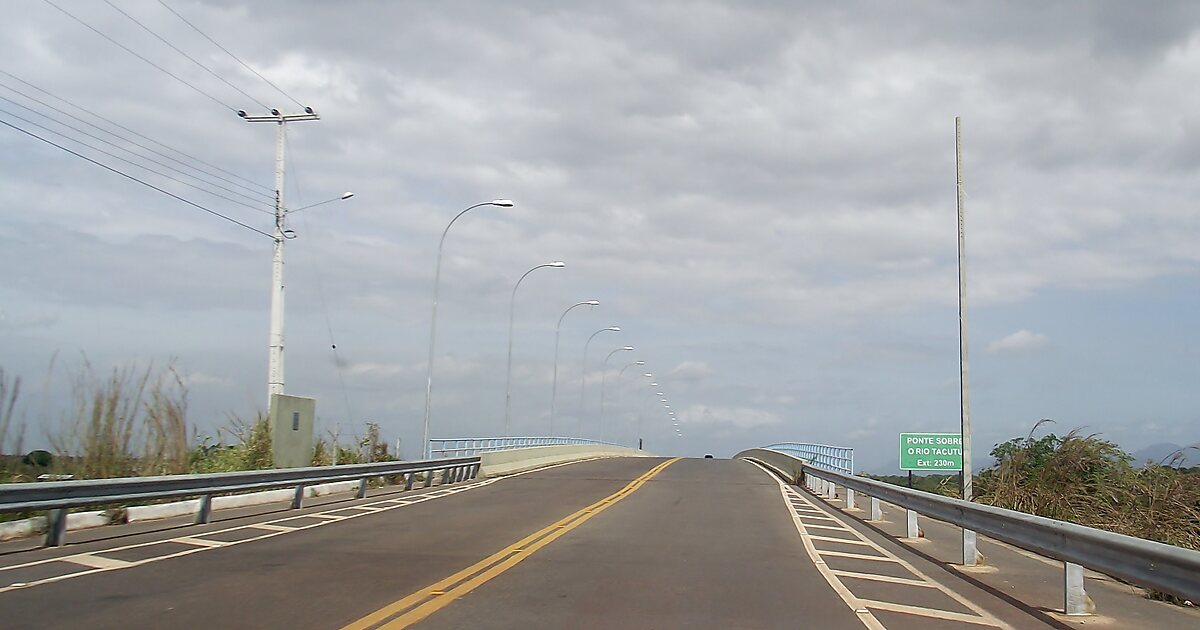 Puente sobre el río Tacutu en Lethem, Guyana Sygic Travel