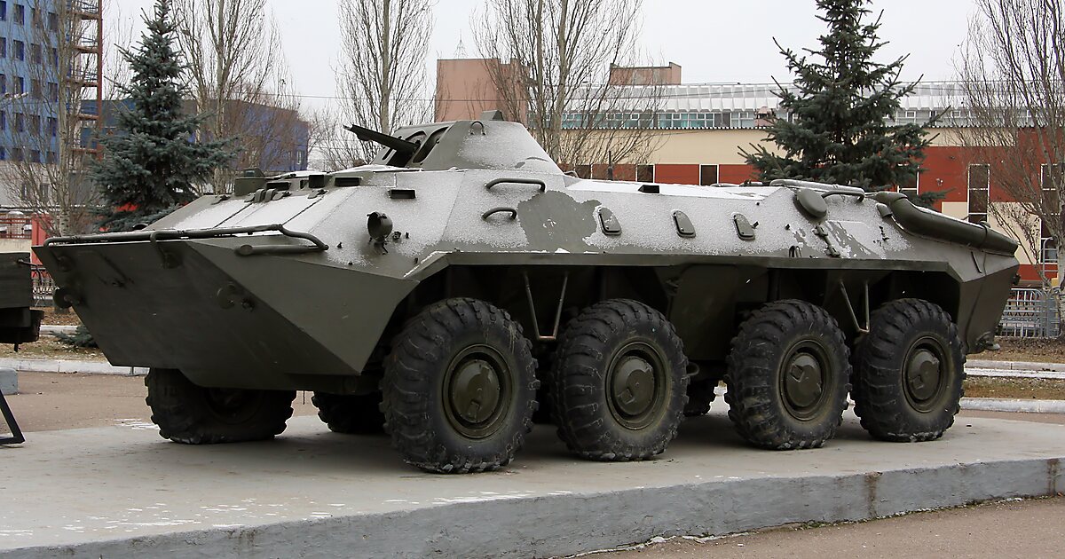 Red btr уаз