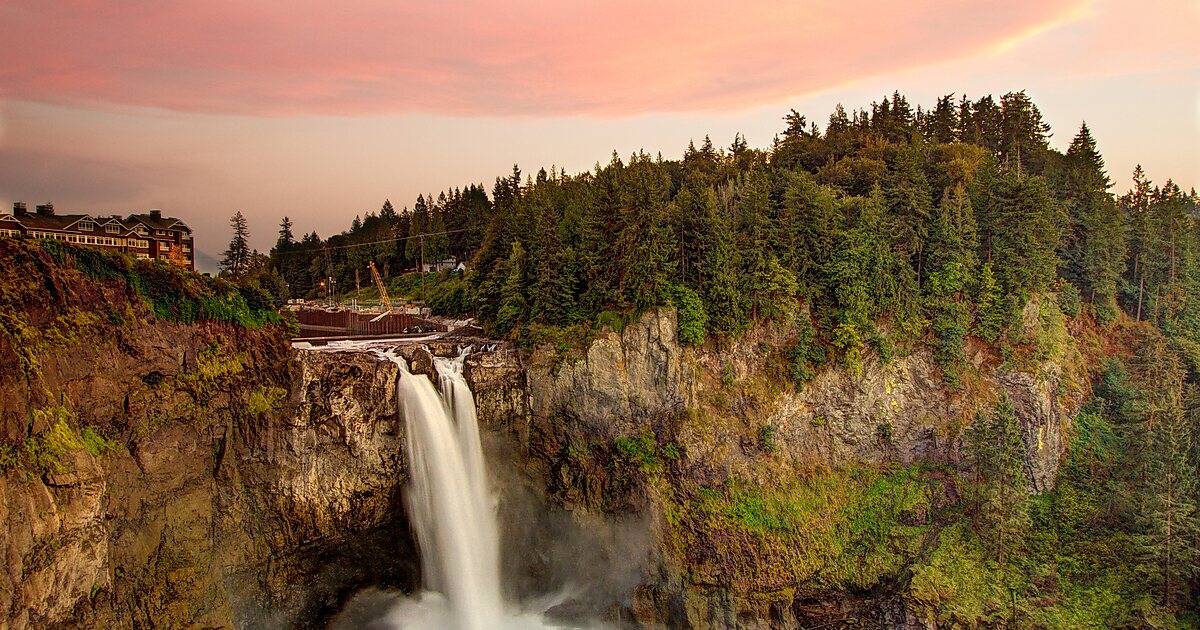 Chutes de Snoqualmie Snoqualmie, Washington, ÉtatsUnis d'Amérique