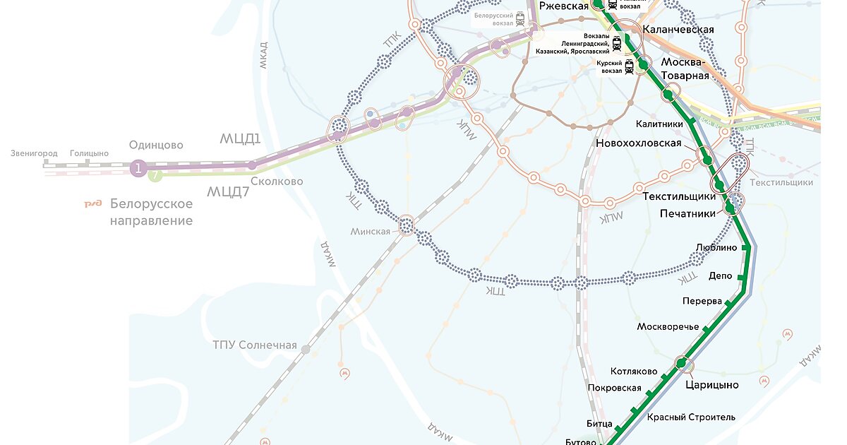 Карта мцд зеленоград. Станция Текстильщики МЦД. Карта МЦД Подольск. Станция Царицыно МЦД 2. МЦД-5 схема.