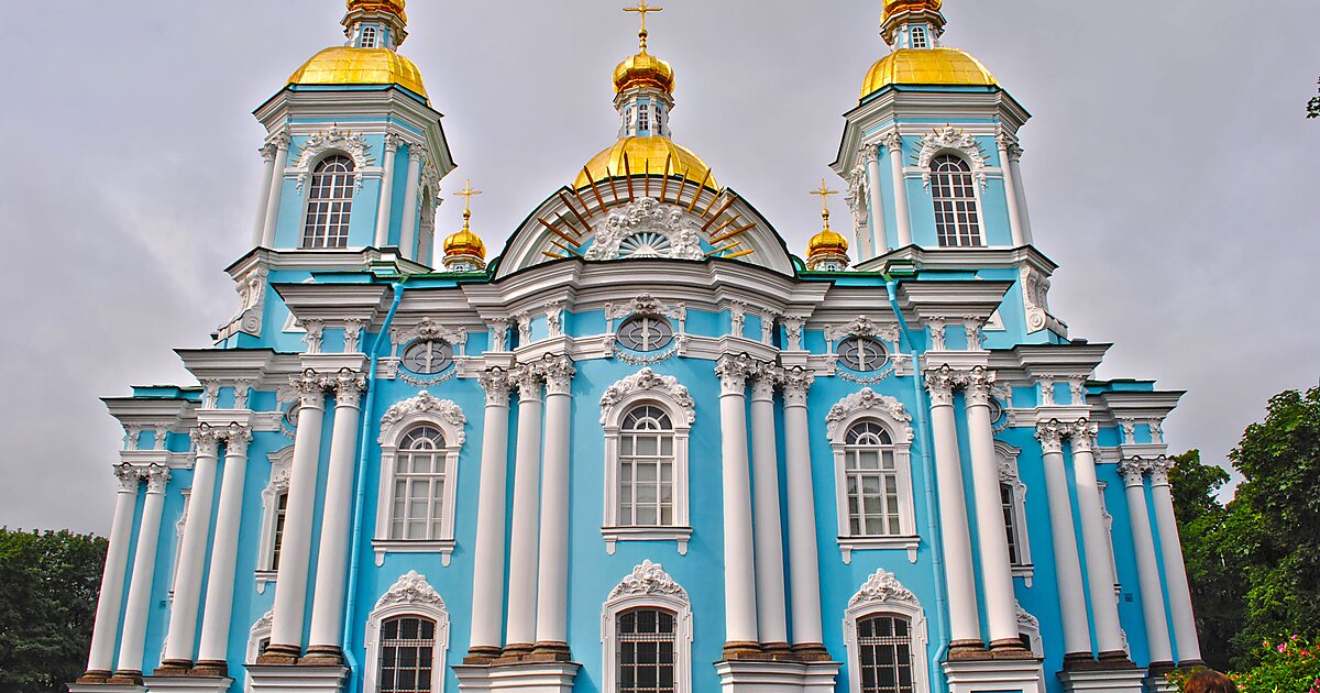 Catedral Naval de São Nicolau em São Petersburgo, Russia Sygic Travel
