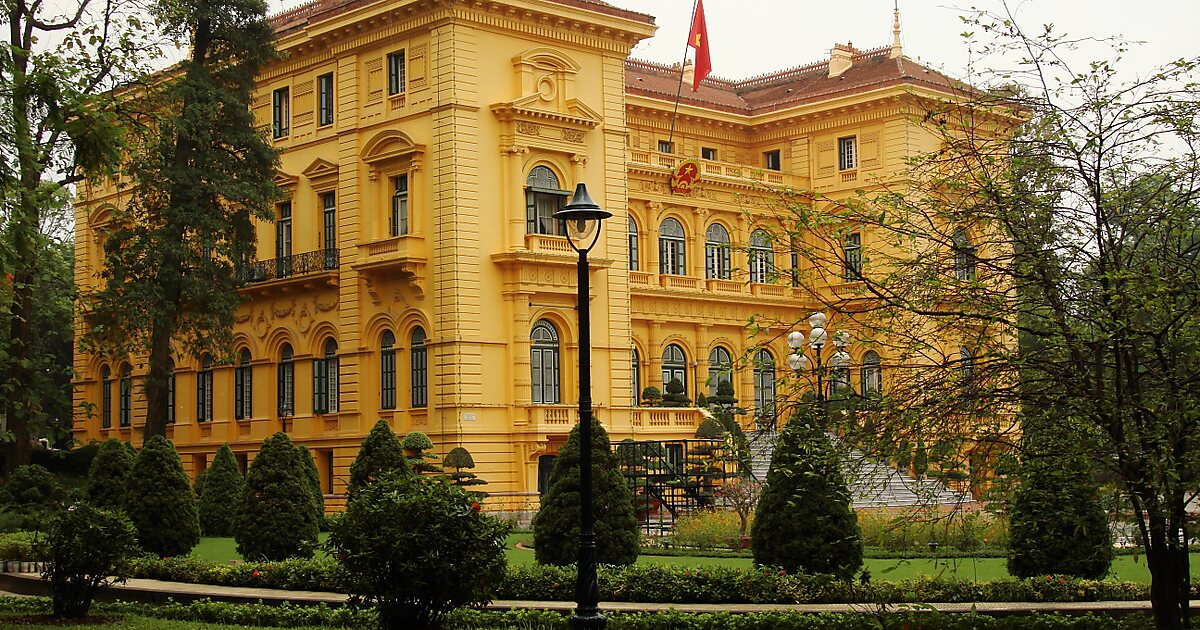 Presidential Palace in Hanoi, Vietnam Sygic Travel