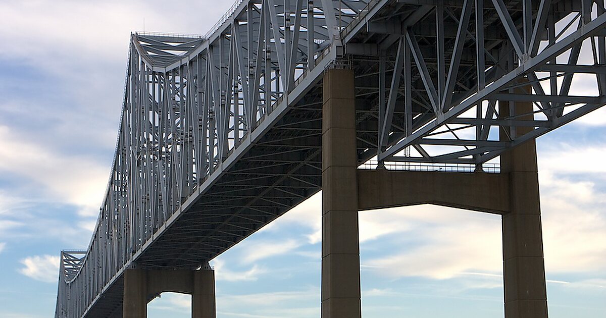 Commodore Barry Bridge (New Jersey Bound) in USA Sygic Travel