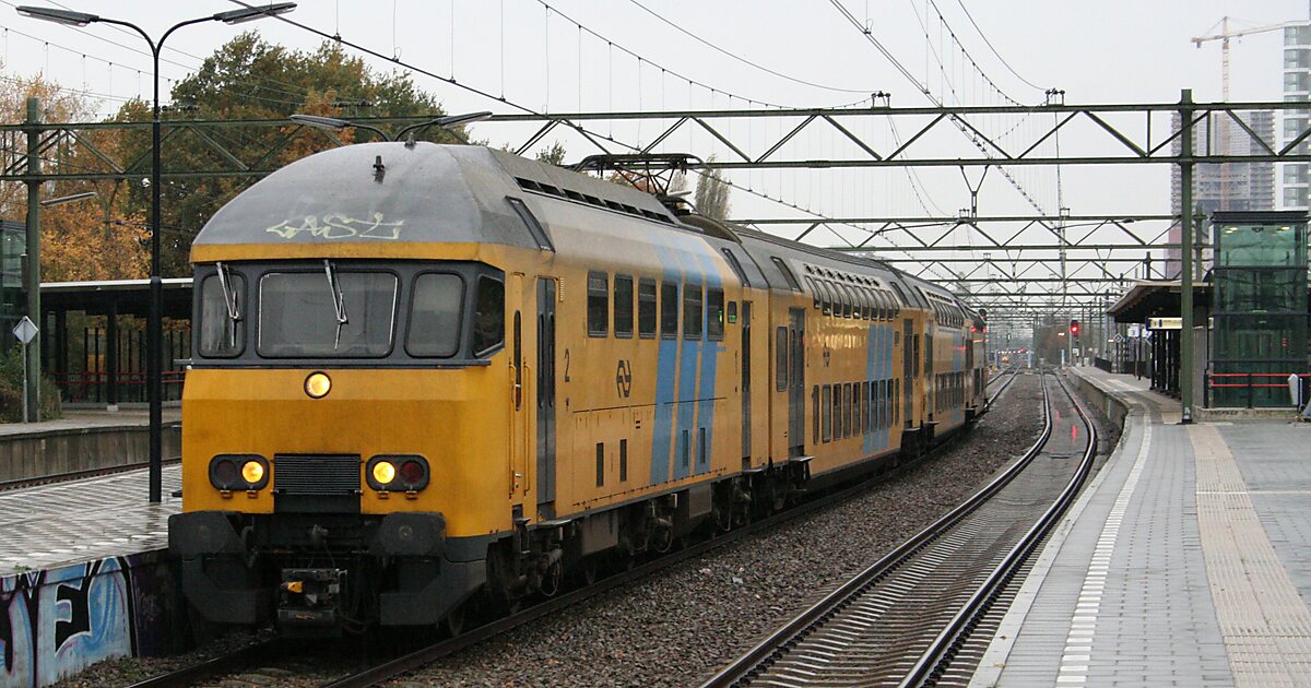 Den Haag Laan van NOI railway station in The Hague, Netherlands Tripomatic
