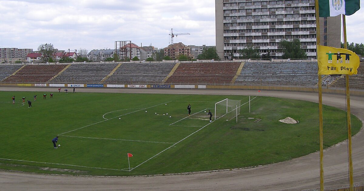 Army Sports Club Stadium in Shevchenkivskyi District, Lviv, Ukraine