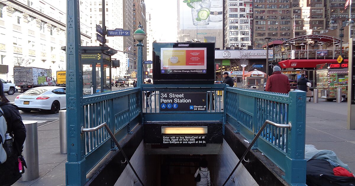 34th StreetPenn Station in Manhattan, New York City, United States