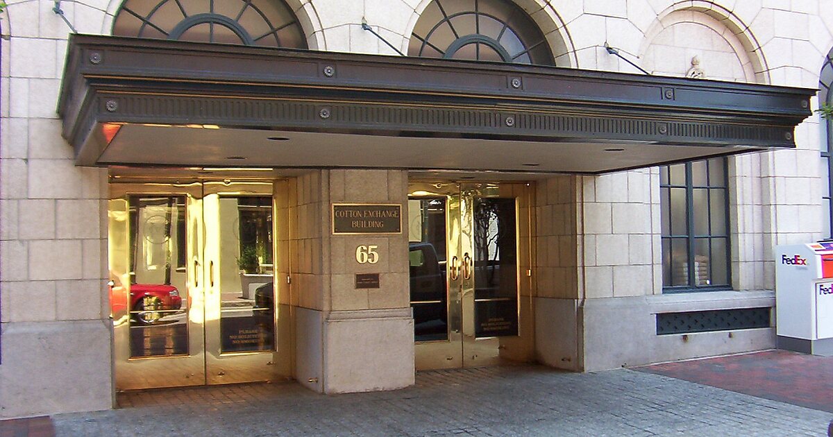 The Cotton Museum at the Memphis Cotton Exchange in Memphis, Tennessee