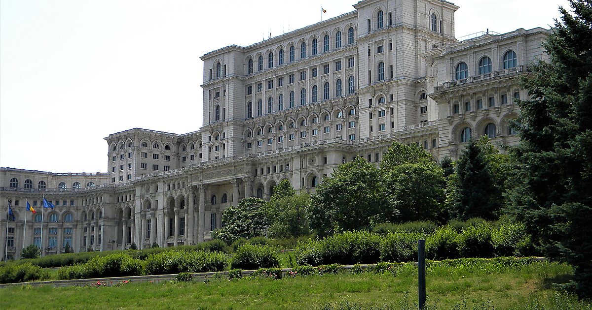 Дворец Парламента - Centrul Civic, Бухарест, Румыния.