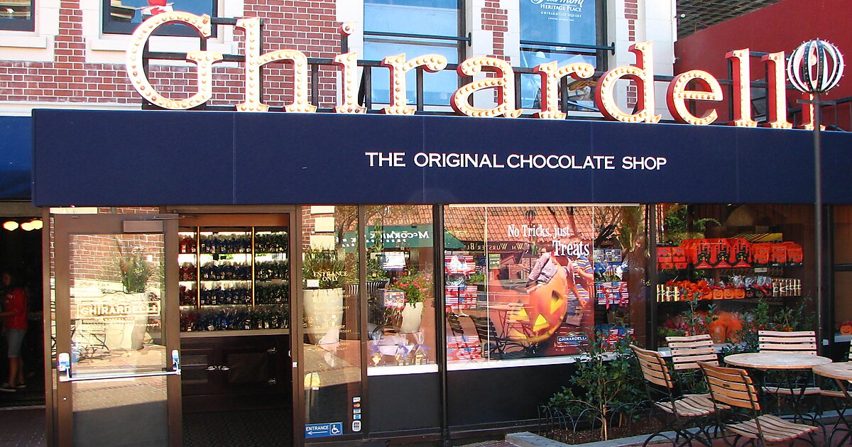 Original Ghirardelli Ice Cream & Chocolate Shop in San Francisco