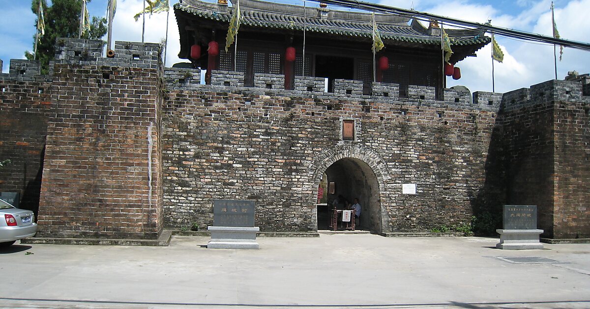 DaPeng fortress in Dapeng New District, Longgang District, Shenzhen ...